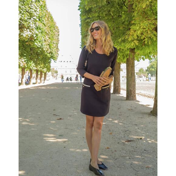 TUCKERNUCK Black Francoise Mod Mini Dress NWT Size XS - Picture 8 of 15